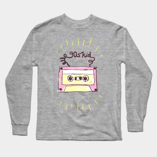 90's mix tape Long Sleeve T-Shirt